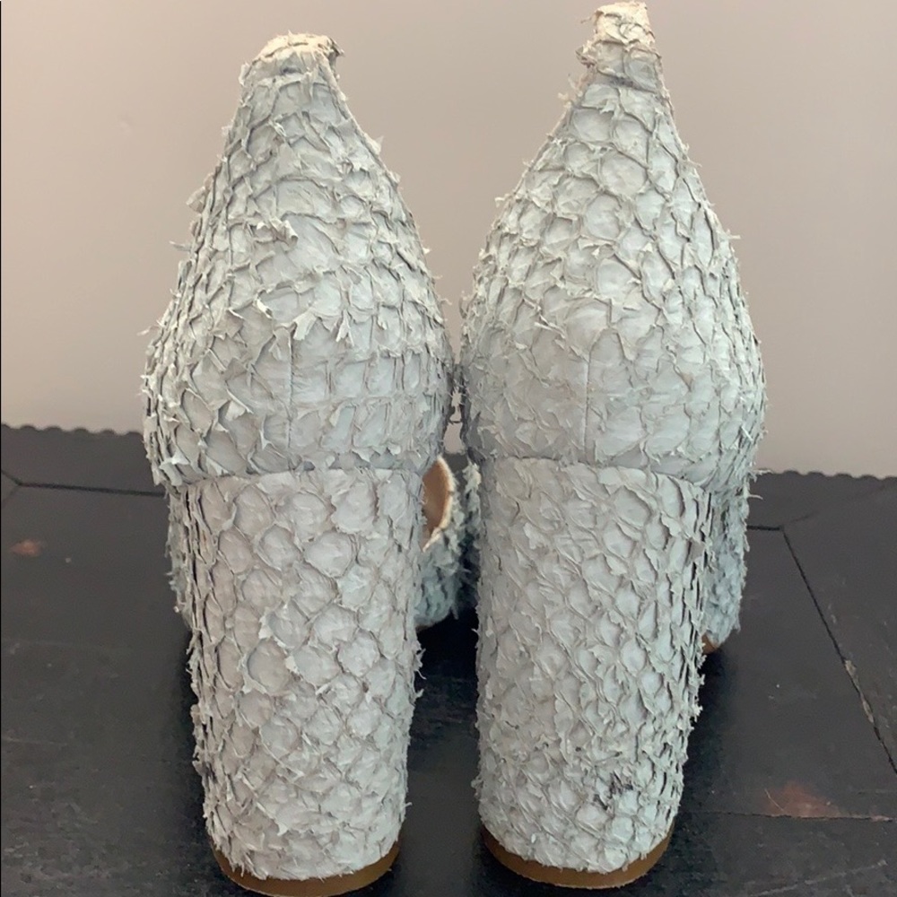 3.1 Phillip Lim soft leather peep toe heels unique - Picture 5 of 16
